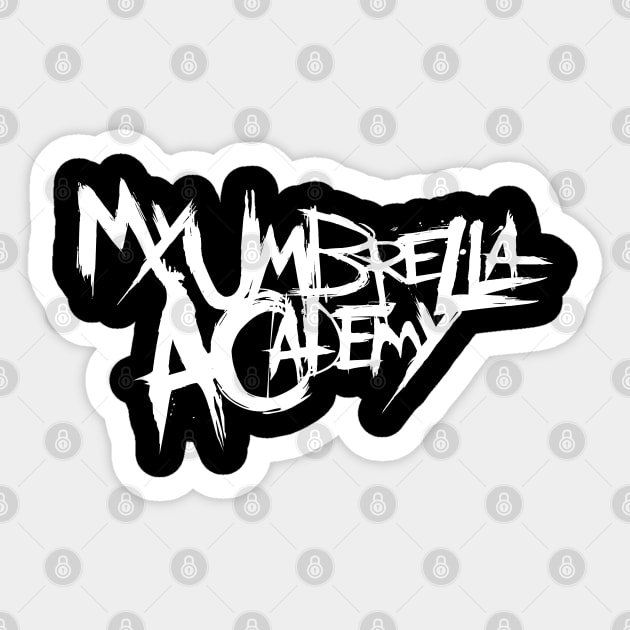 My Umbrella Academy Sticker by Angel_Rotten